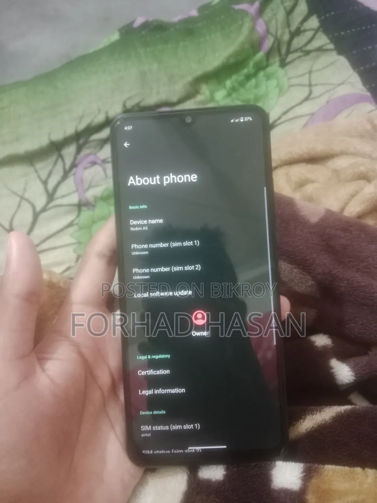 Xiaomi Redmi A5 4G 128 GB Black