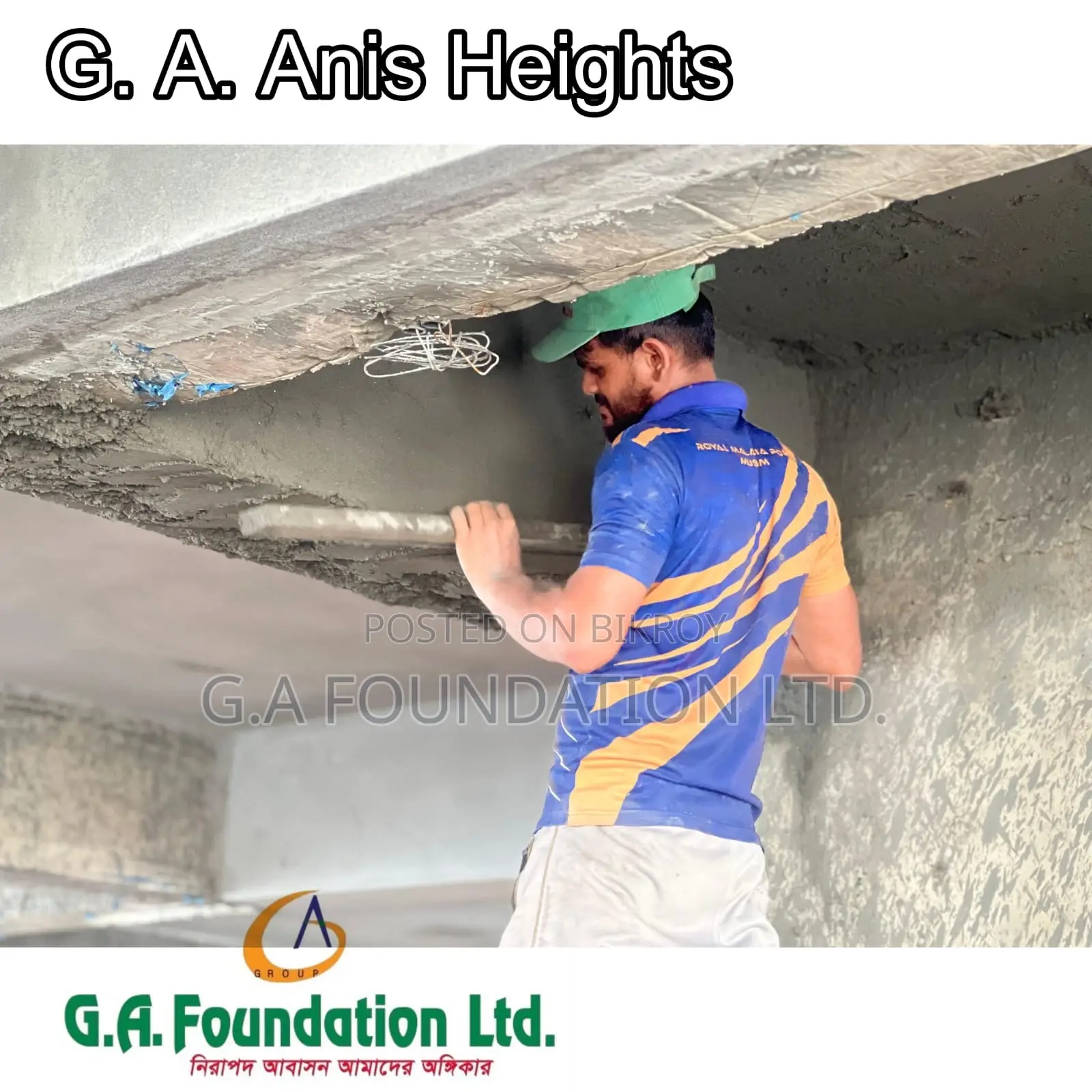 3-Bedroom Apartment in G. A. Anis Heights, Mirpur for sale