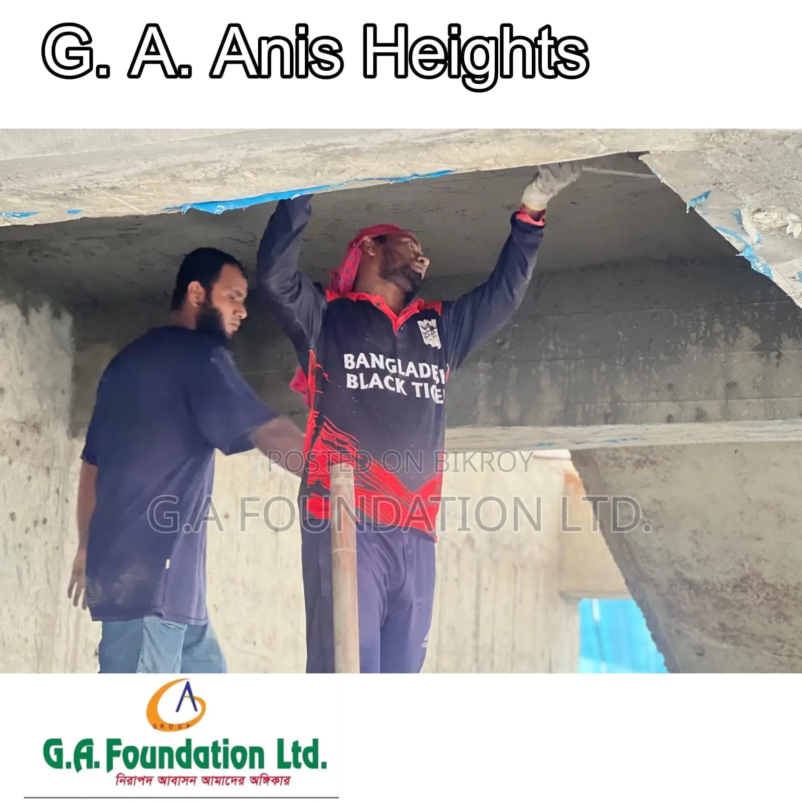 3-Bedroom Apartment in G. A. Anis Heights, Mirpur for sale