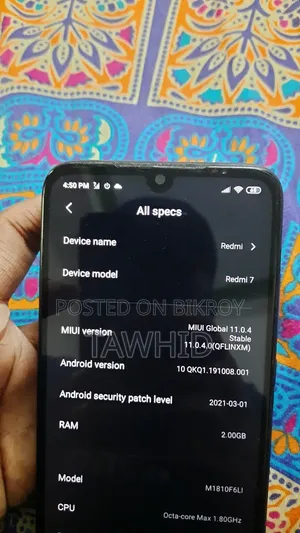 Xiaomi Redmi 7 32 GB Black