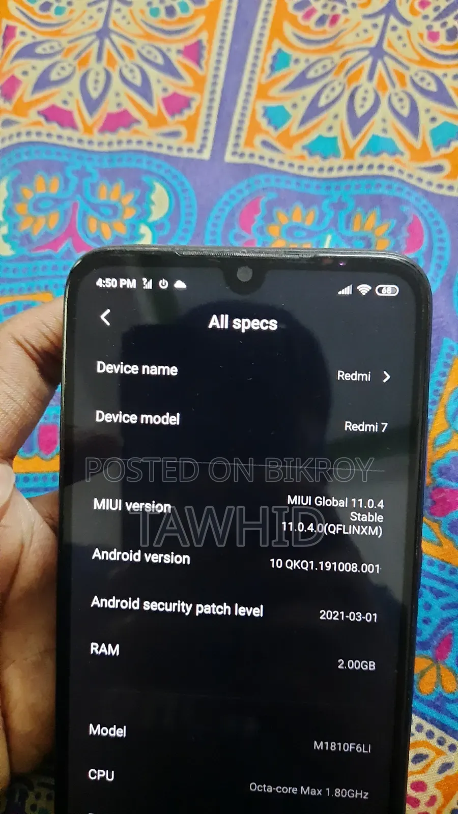 Xiaomi Redmi 7 32 GB Black