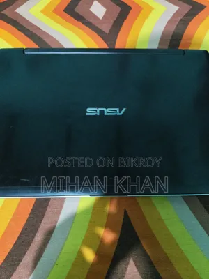 ল্যাপটপ আসুস ৬জিবি ইন্টেল কোর আই৭ এসএসডি ১টিবি