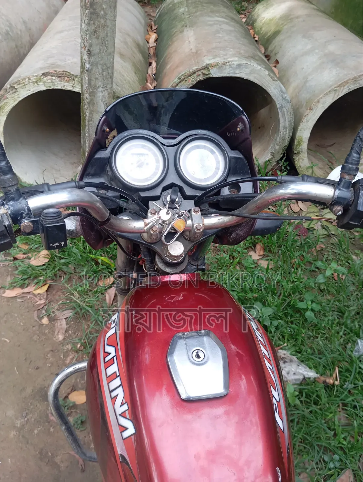 New Bajaj Platina 100 2018 Red