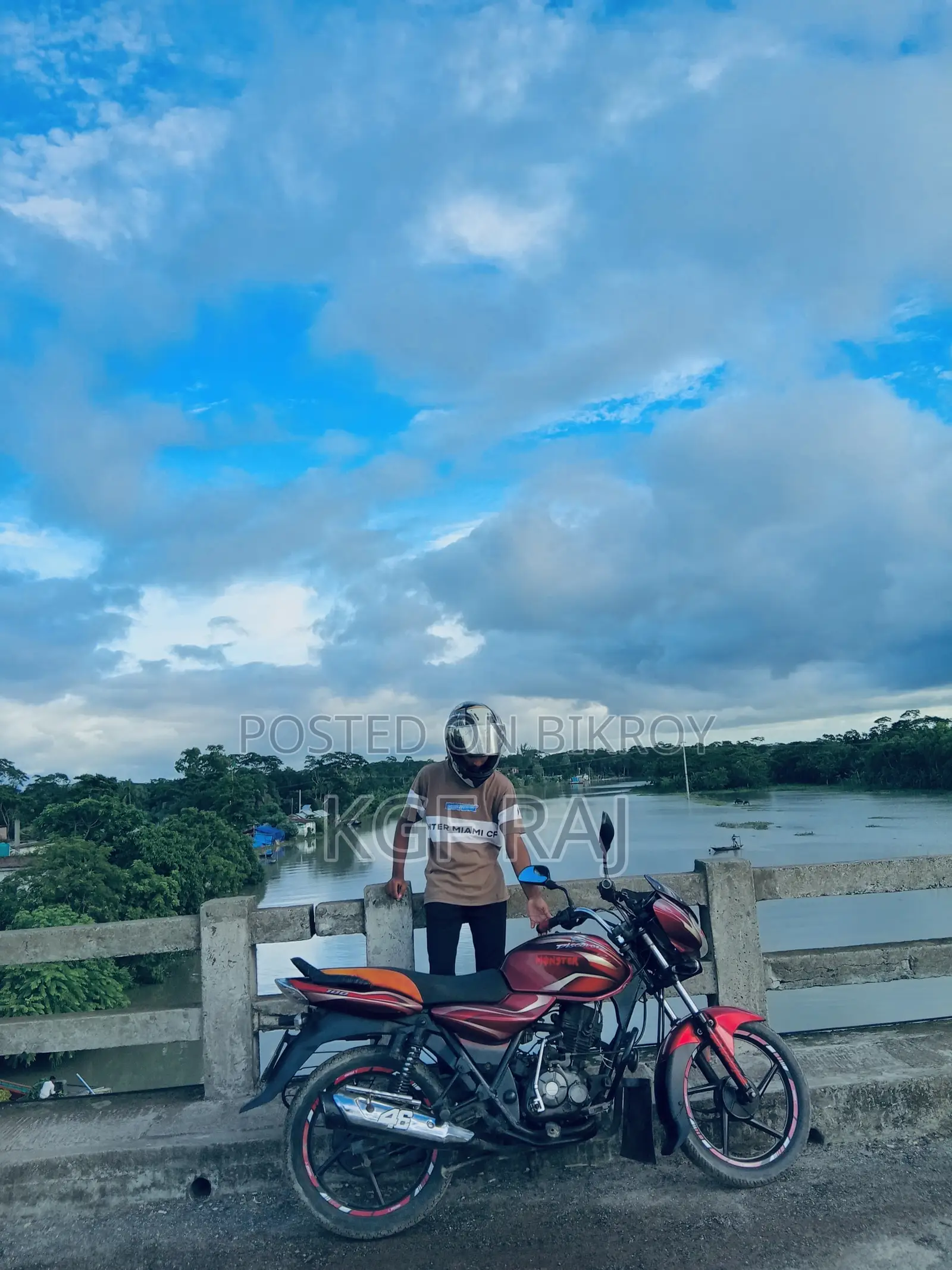 Bajaj Discover 100 2014 Red
