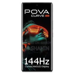 New Tecno Pova Curve 256 GB Black