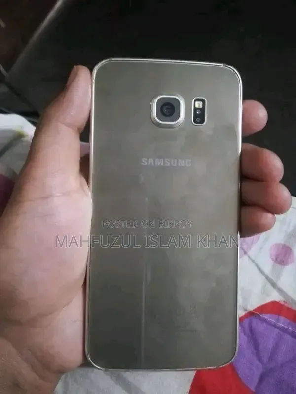 স্যামসাং গ্যালাক্সি এস৬ এজ ৬৪ জিবি গোল্ড