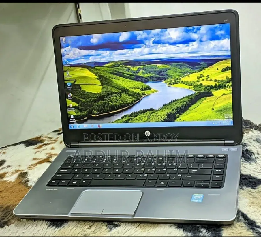 New Laptop HP ProBook 640 G1 4GB Intel Core i3 HDD+SSD 500GB