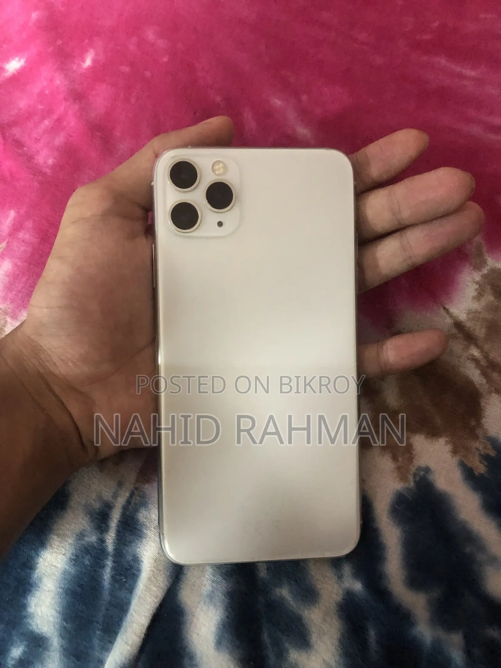 অ্যাপল আইফোন ১১ প্রো ম্যাক্স ৬৪ জিবি সাদা