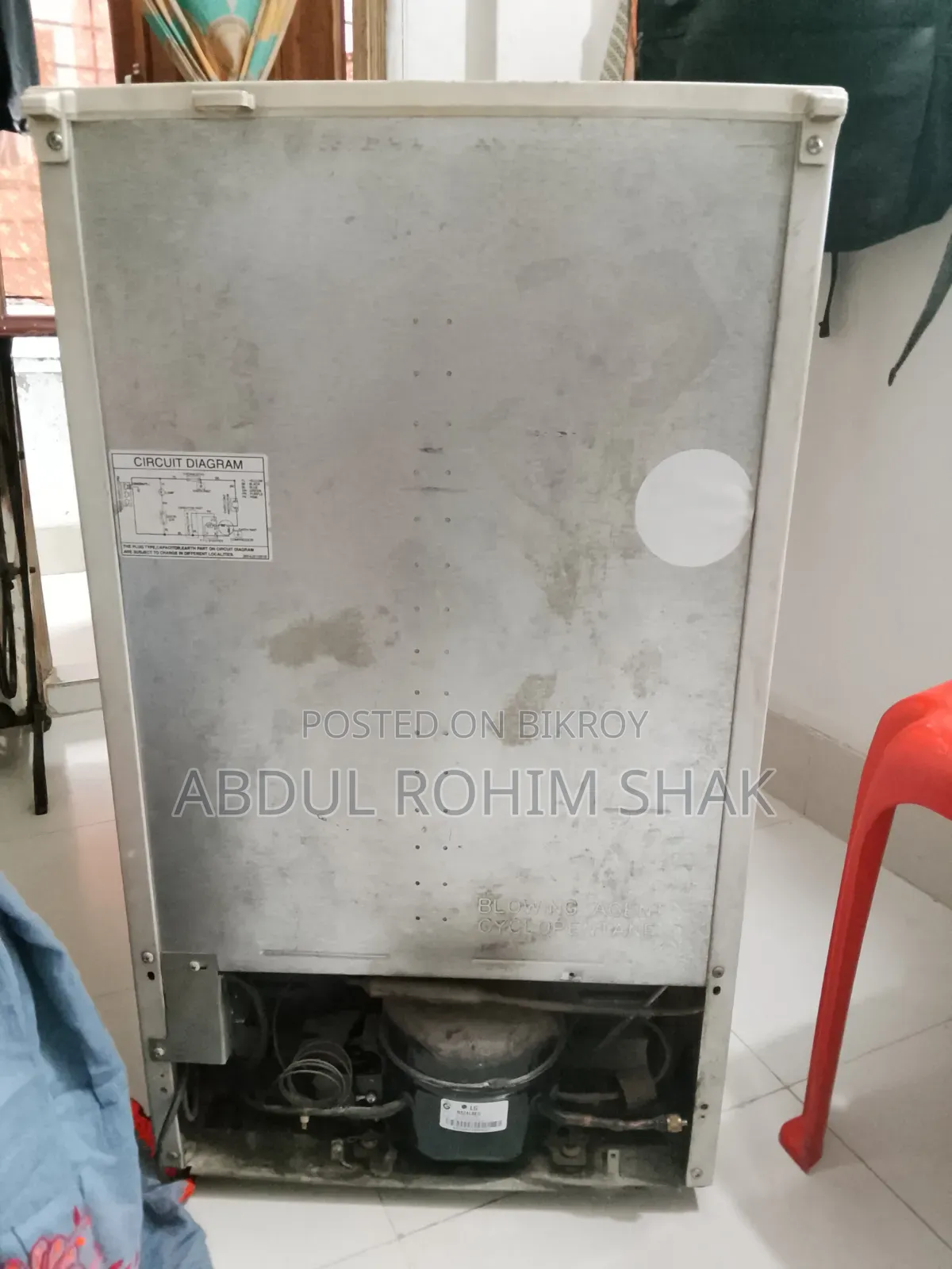LG Refrigerator 60 Kg Model R134a