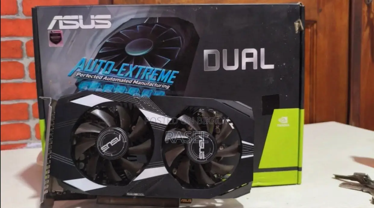Asus Dual Fan GTX 1650 4gb গ্রাফিক্স কার্ড বিক্রয়