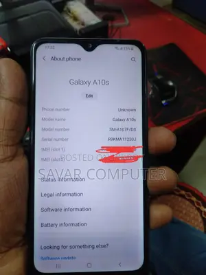 Samsung Galaxy A10s 32 GB Black