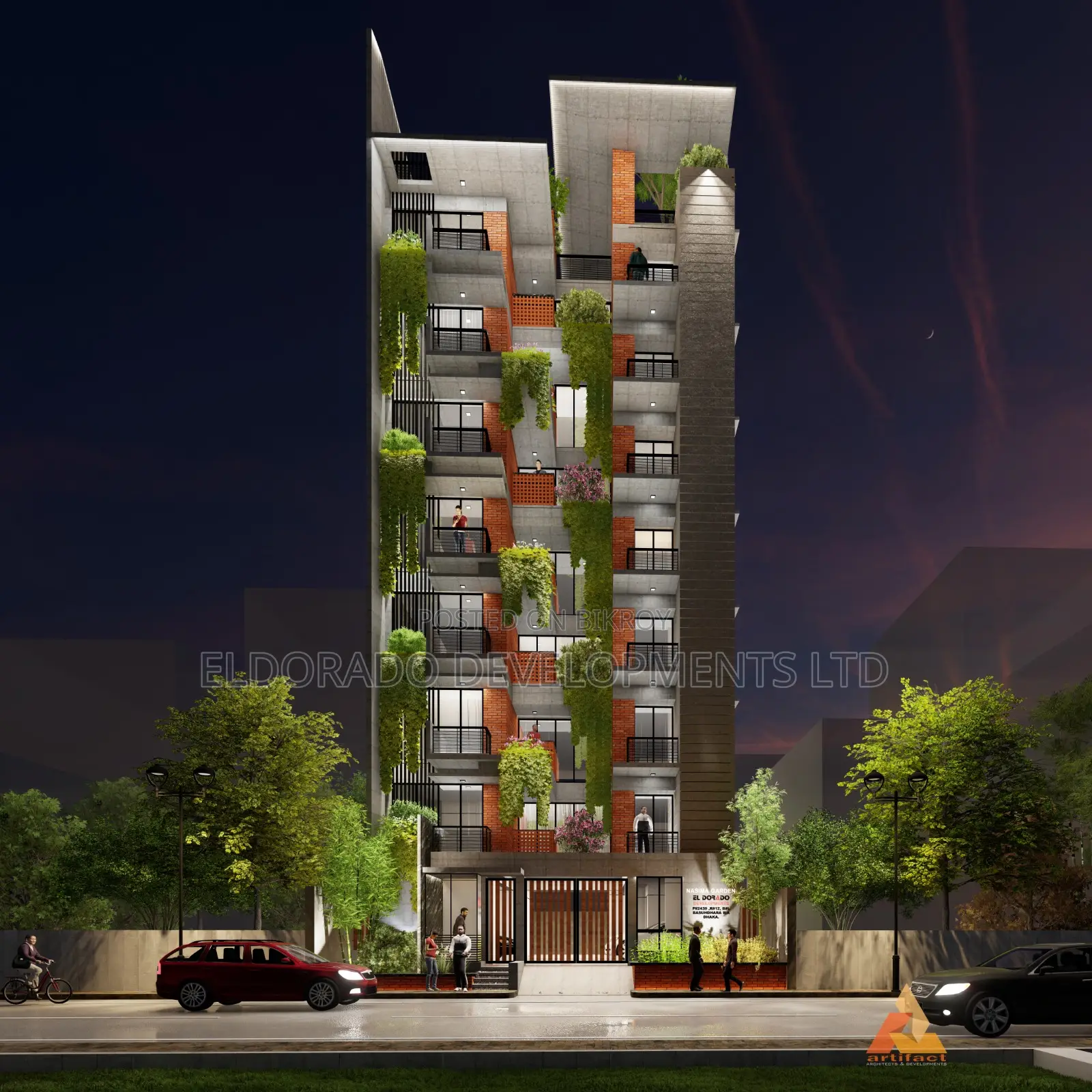 3-Bedroom Apartment in Eldorado Nasima, Basundhara for sale