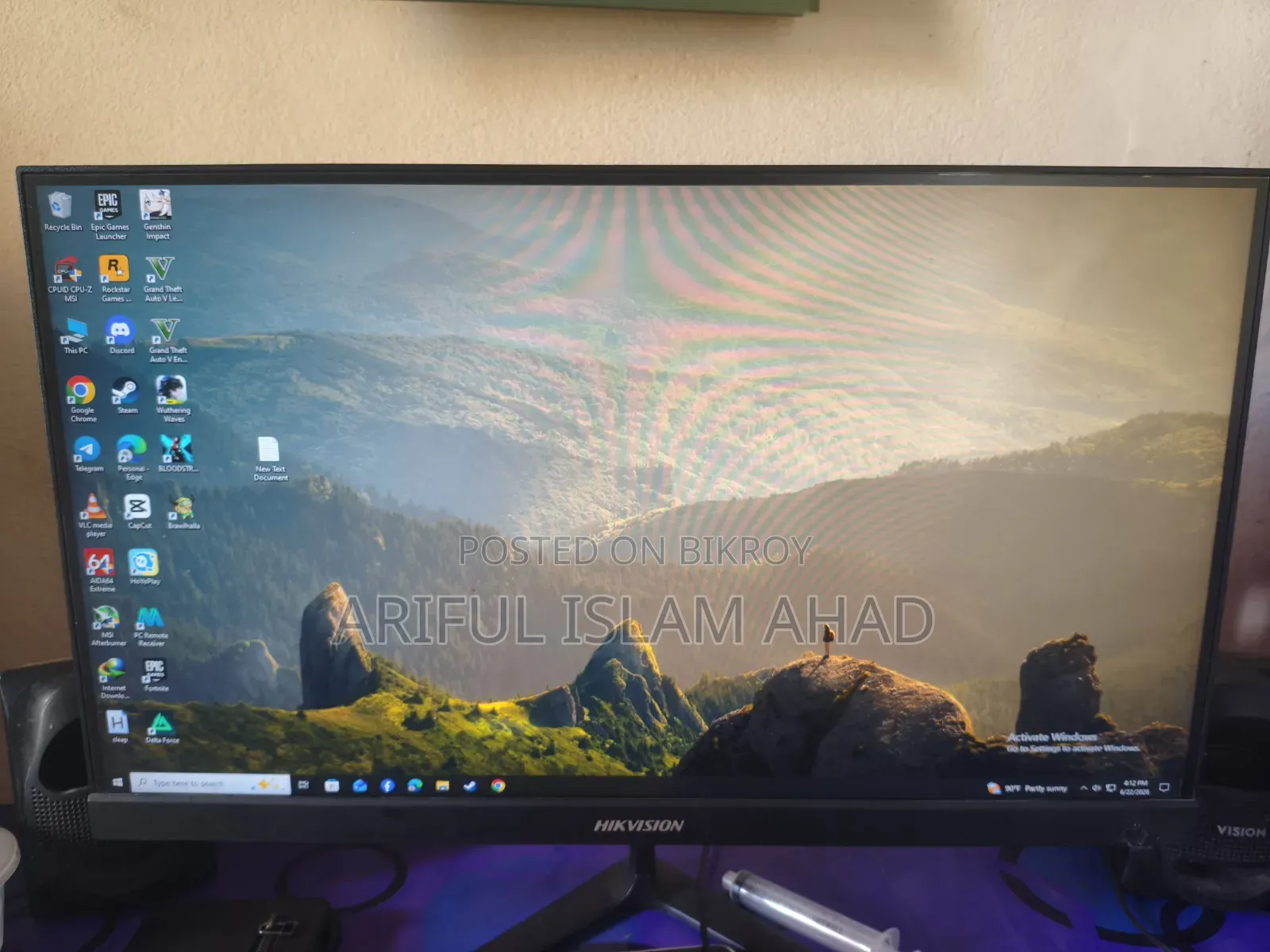 Desktop Computer 16GB AMD Ryzen 3 SSD 256GB