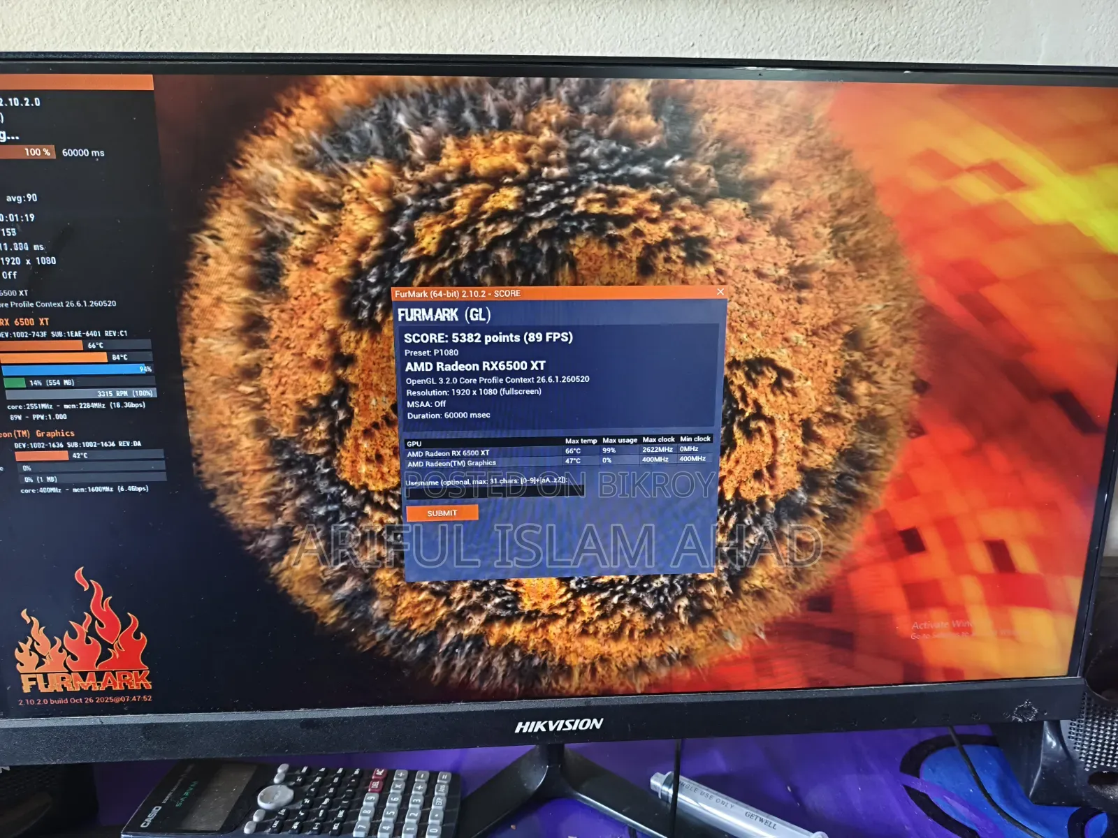 Desktop Computer 16GB AMD Ryzen 3 SSD 256GB