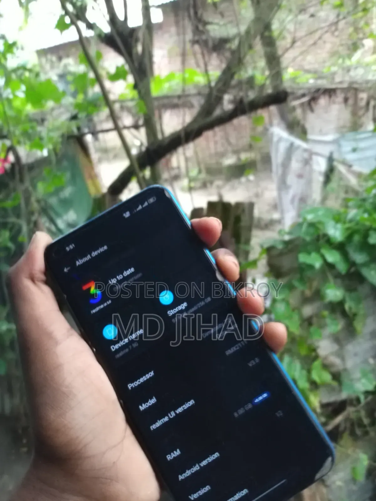 Realme 7 5G 128 GB Blue
