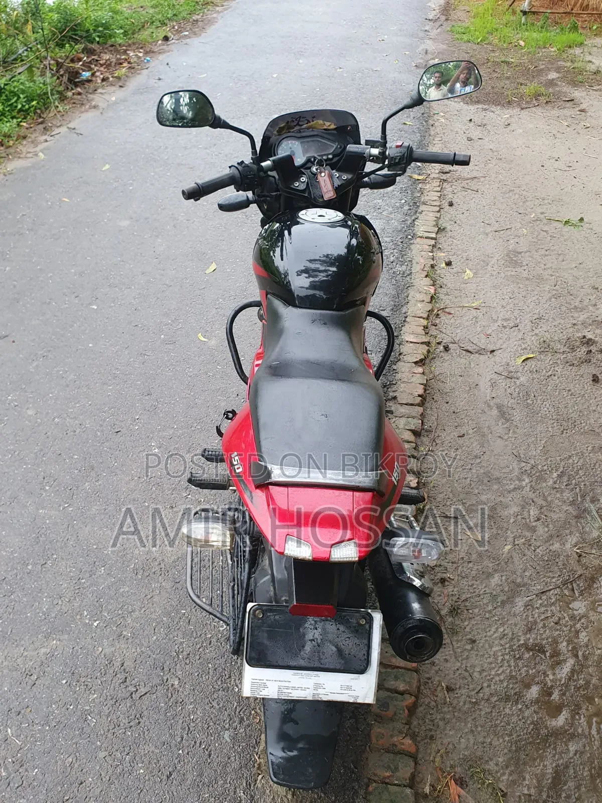Bajaj Pulsar 150 2014 Red