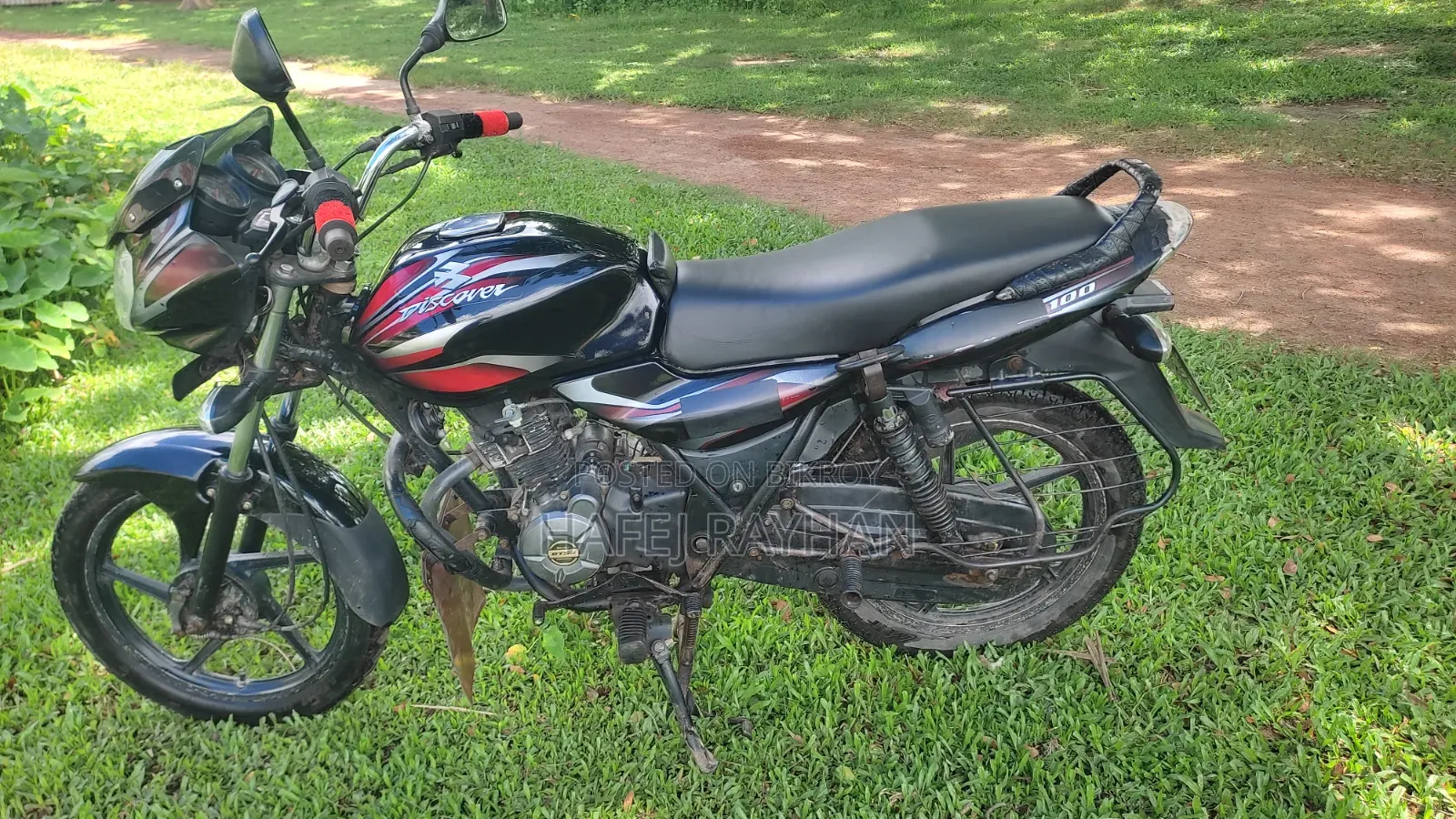Bajaj Discover 100 2017 Black
