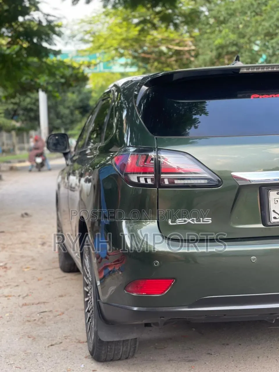 Lexus RX 2011 Green