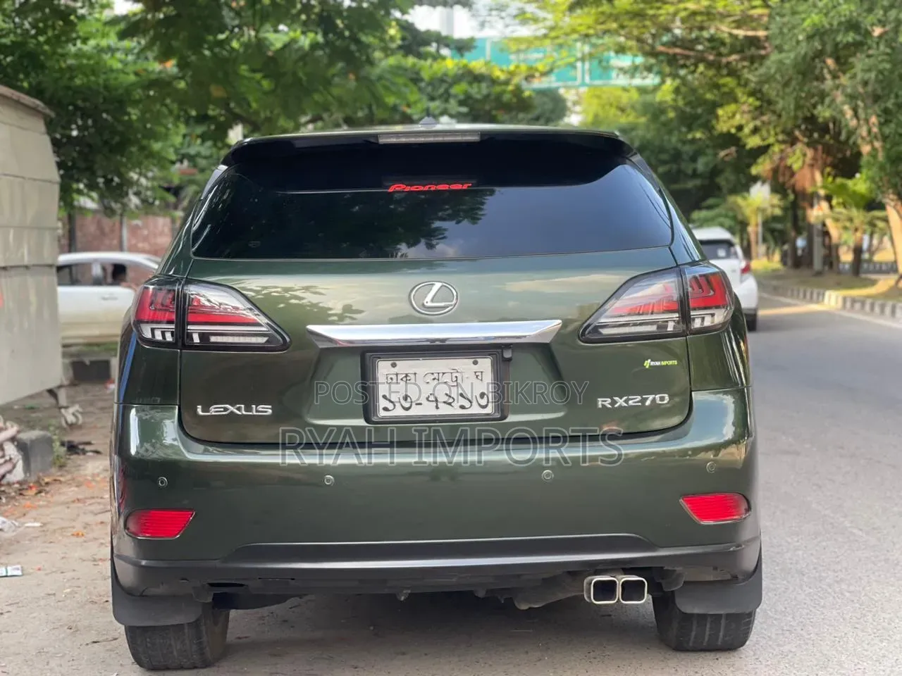 Lexus RX 2011 Green