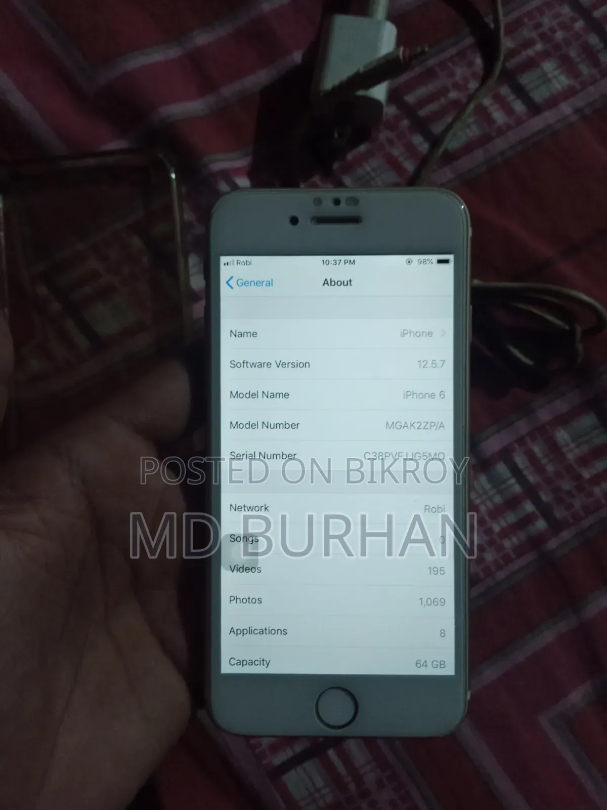 Apple iPhone 6 64 GB Blue