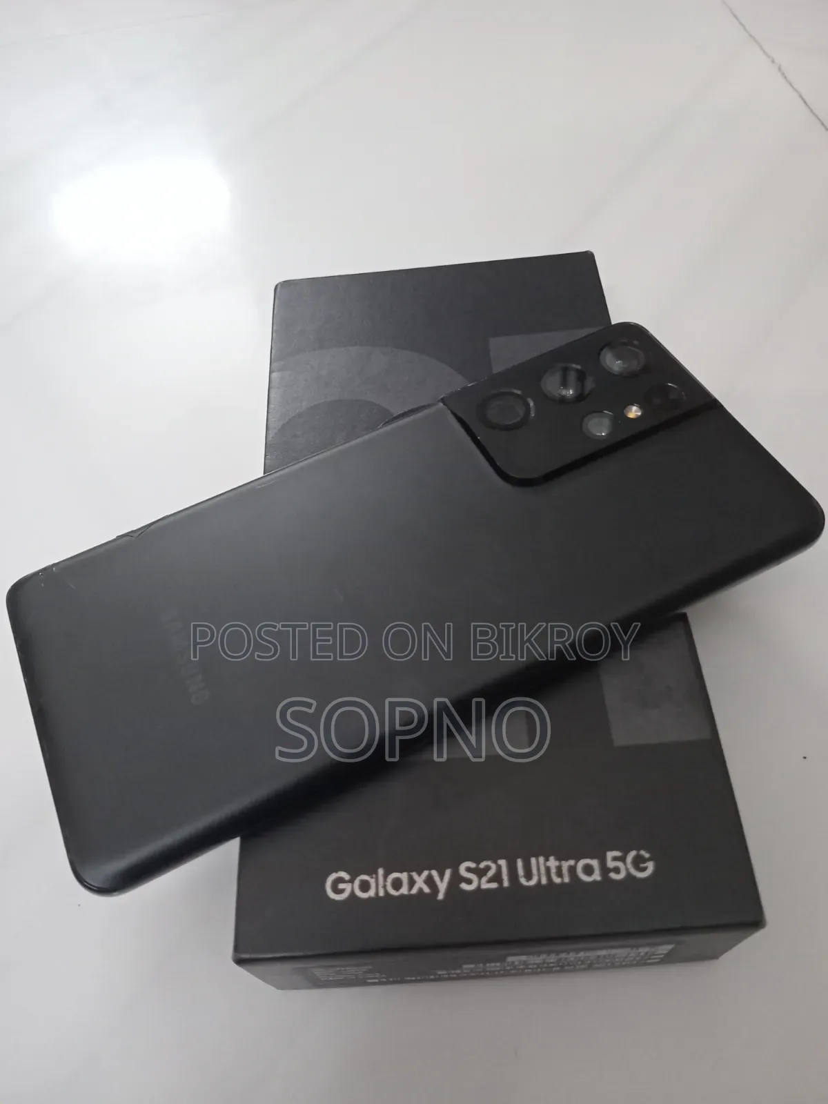 Samsung Galaxy S21 Ultra 5G 128 GB Black