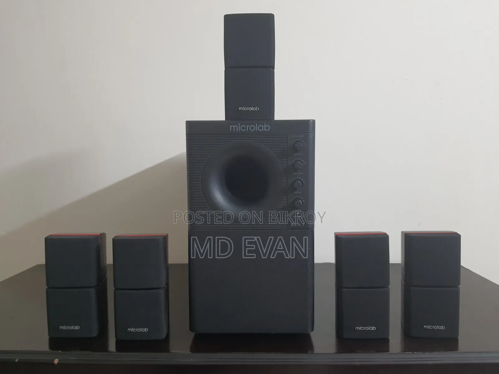 Microlab X3bt 5.1 মাল্টিমিডিয়া স্পিকার