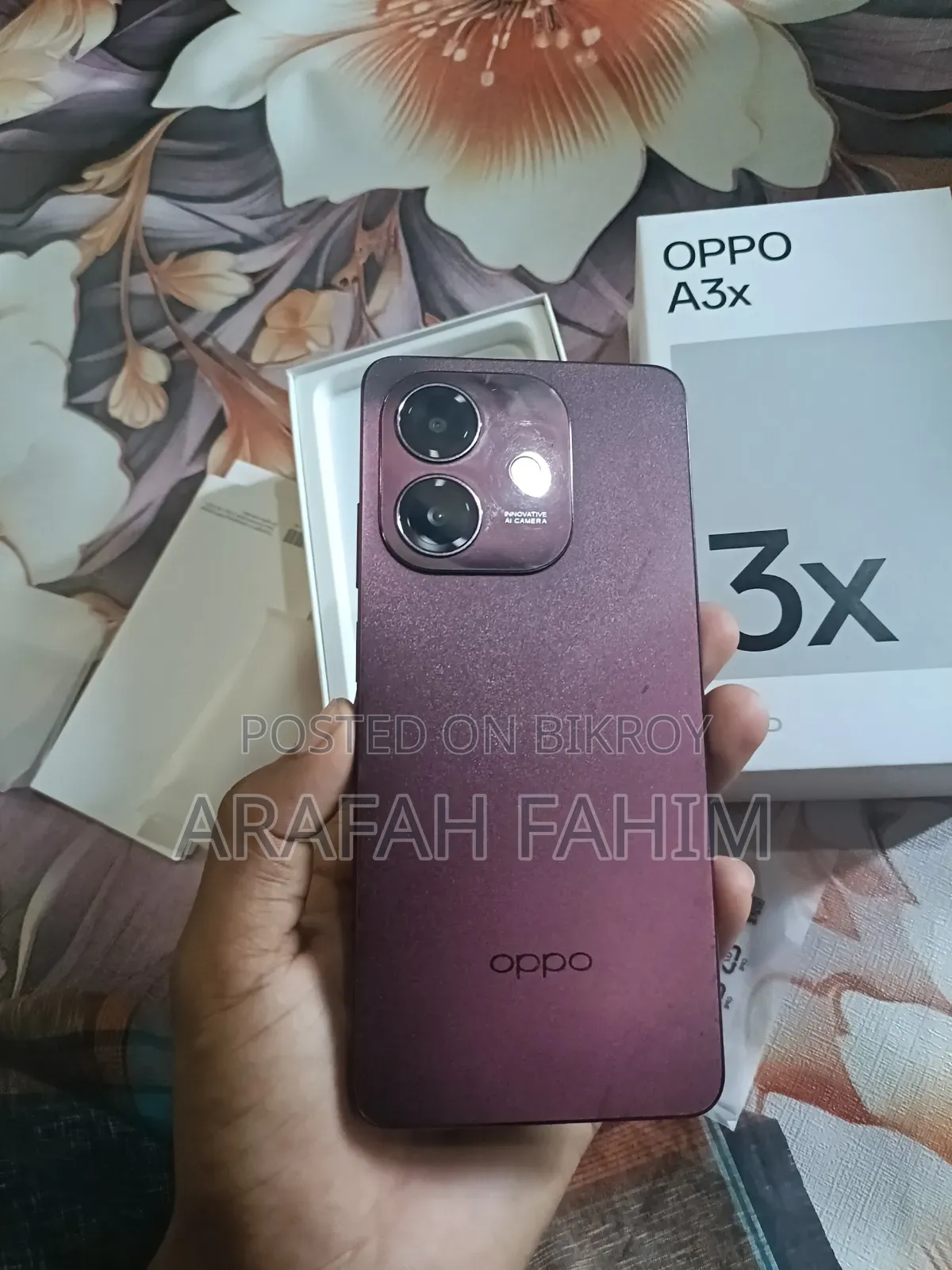 Oppo A3x 64 GB Red