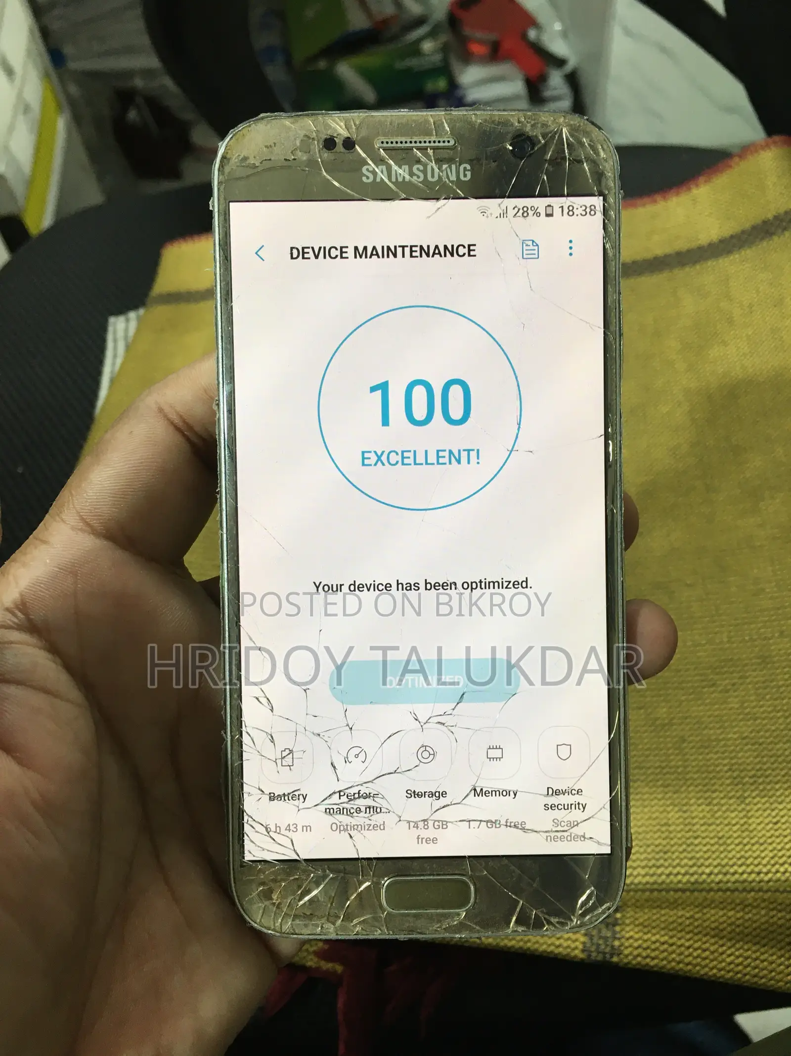 Samsung Galaxy S7 32 GB Gold