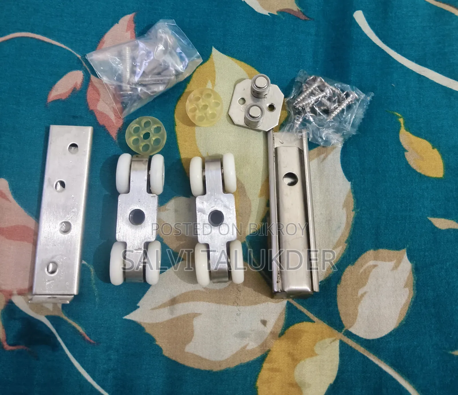 2pcs/Set Sliding Door Roller Hardware Slide Doors Pulley