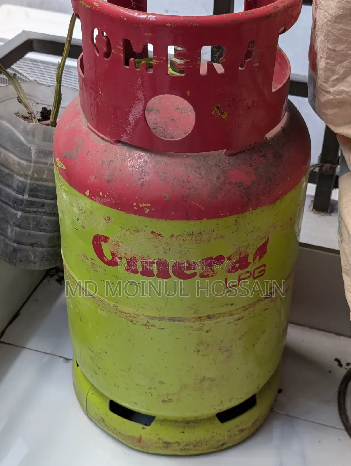 12 Kg Omera Gas Cylinder Empty