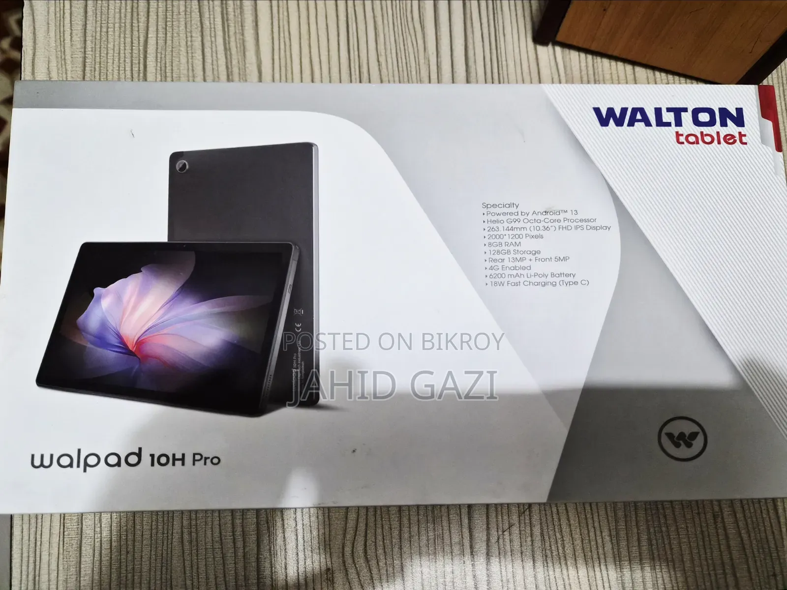 Walton Walpad 10H Pro 128 GB Gray