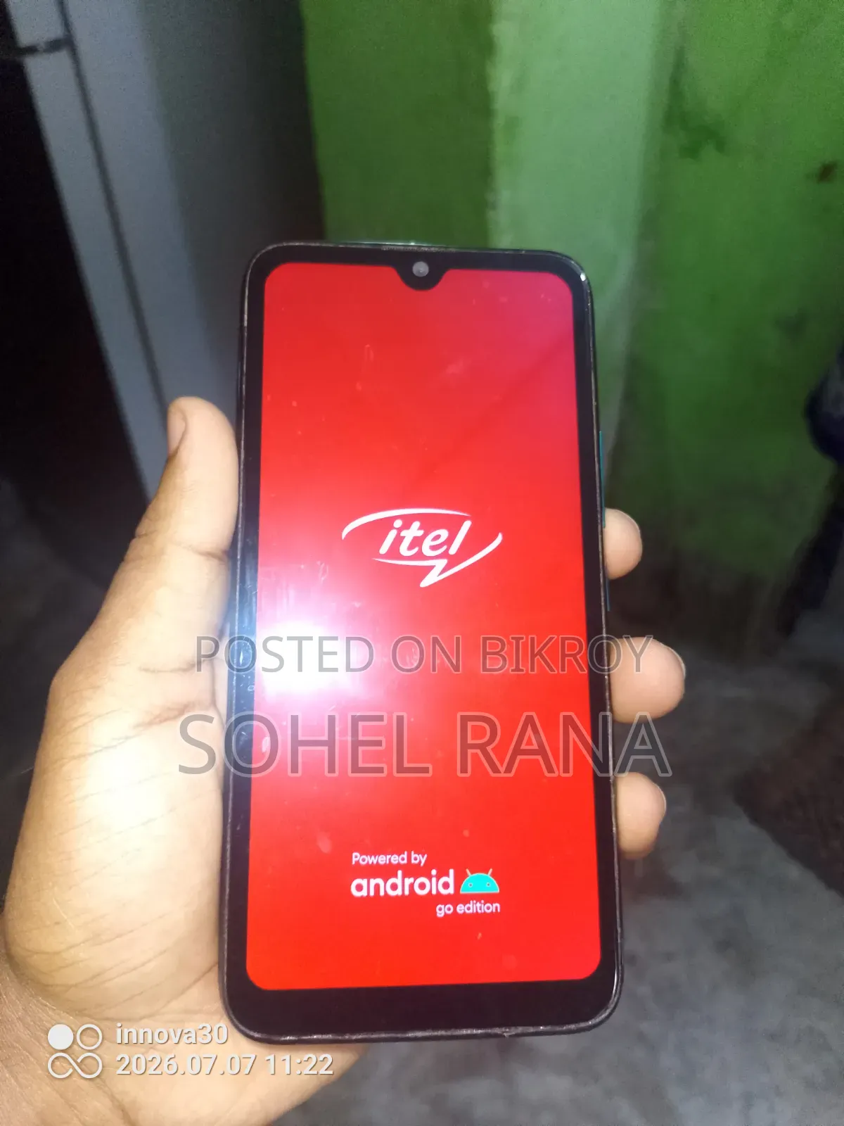 Itel A48 32 GB Green