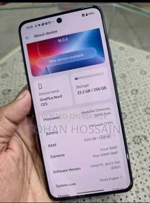 OnePlus Nord CE 5G 256 GB Black