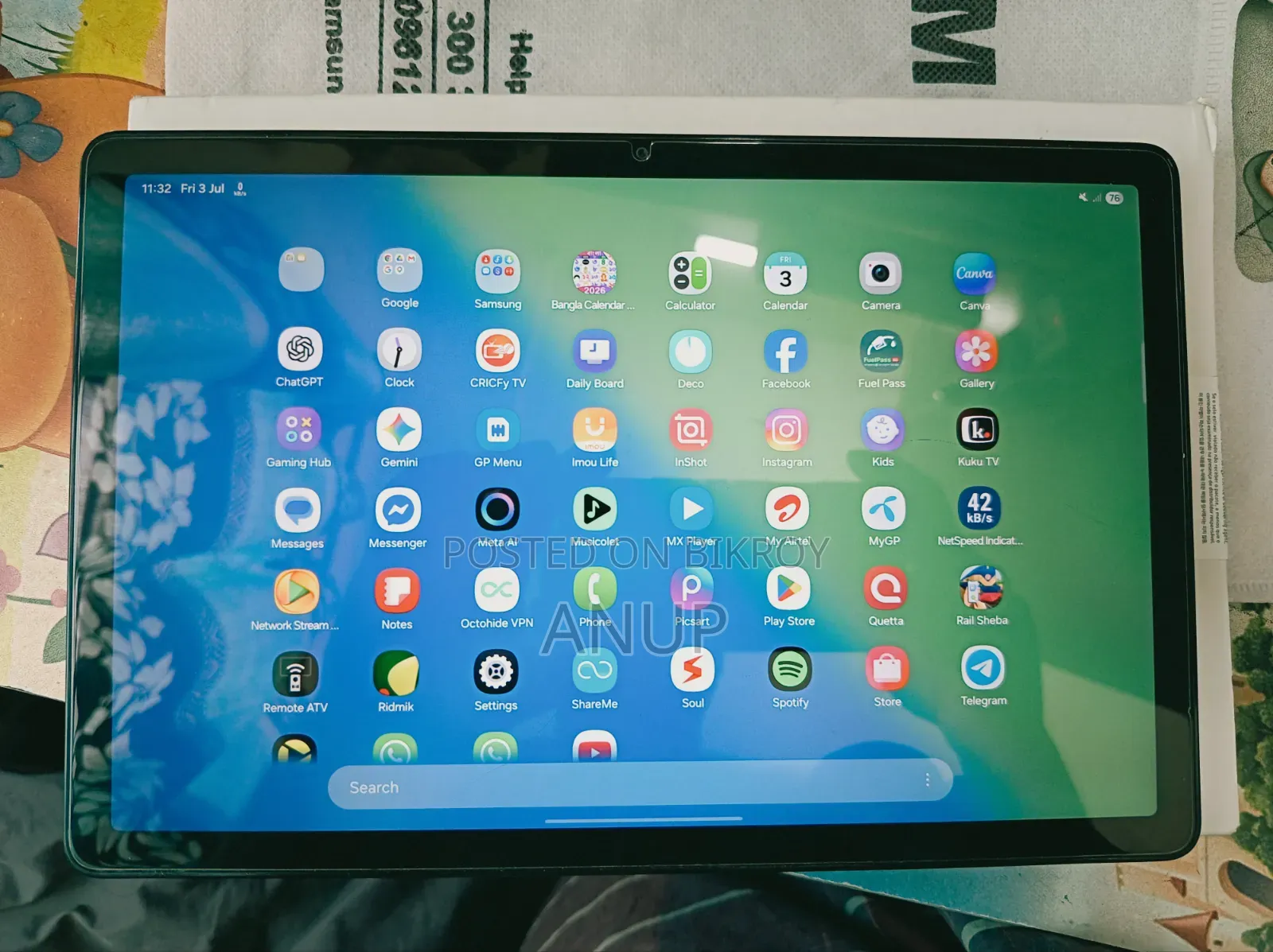 Samsung Galaxy Tab A9+ 128 GB Black