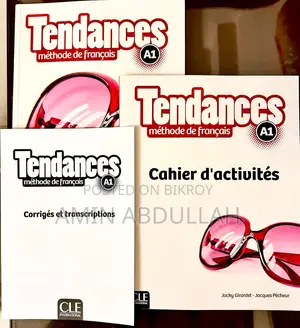 French Language Learning Books 'Tendances (A1 A2 B1)'
