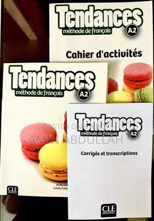 French Language Learning Books 'Tendances (A1 A2 B1)'