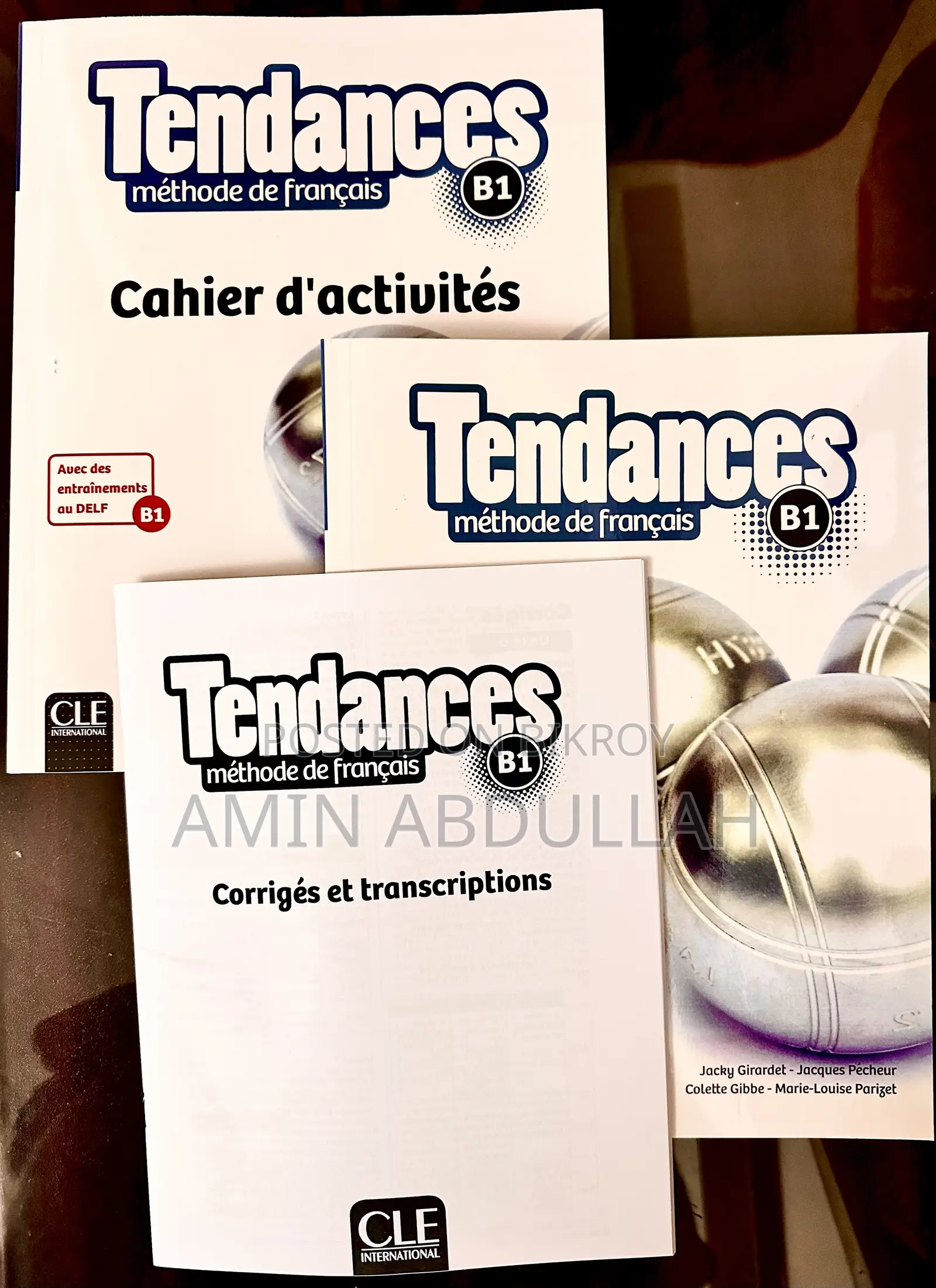 French Language Learning Books 'Tendances (A1 A2 B1)'