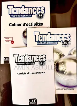 French Language Learning Books 'Tendances (A1 A2 B1)'
