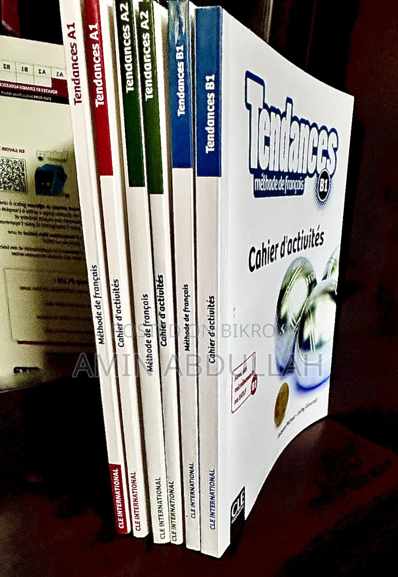 French Language Learning Books 'Tendances (A1 A2 B1)'
