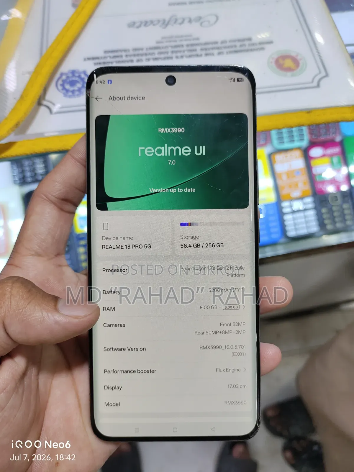 Realme 13 Pro+ 5G 256 GB Blue