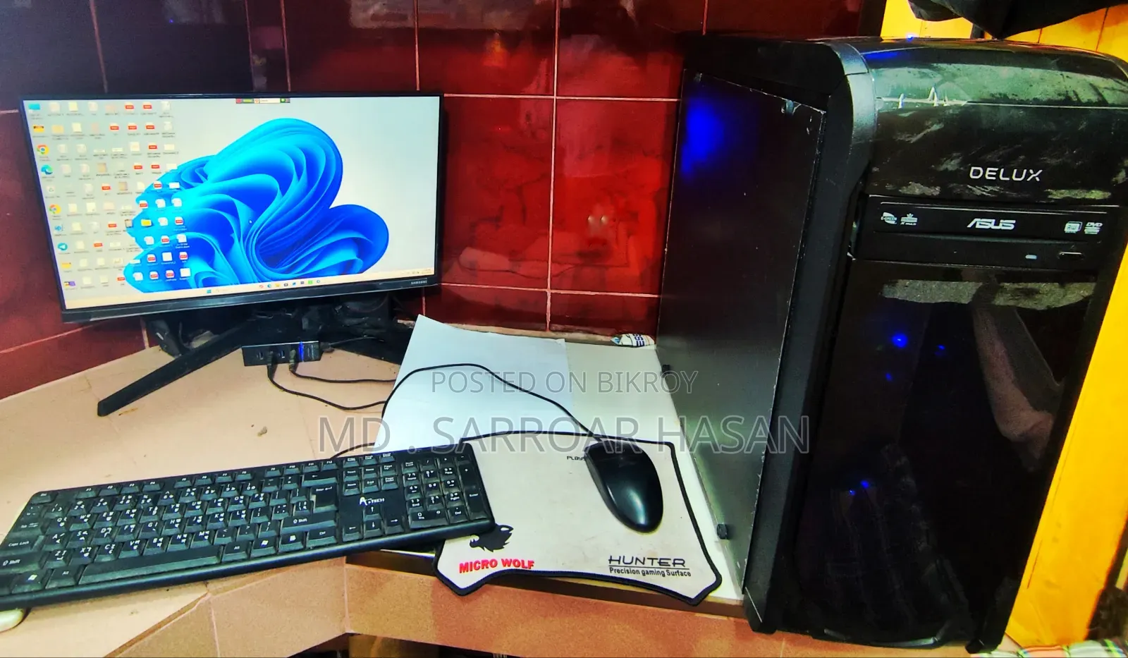 Desktop Computer 4GB Intel Core I3 HDD+SSD 1T
