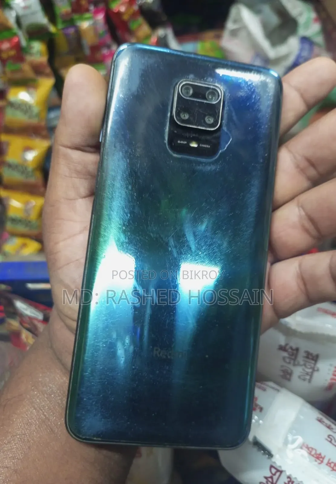 Xiaomi Redmi Note 9 Pro Max 128 GB Blue