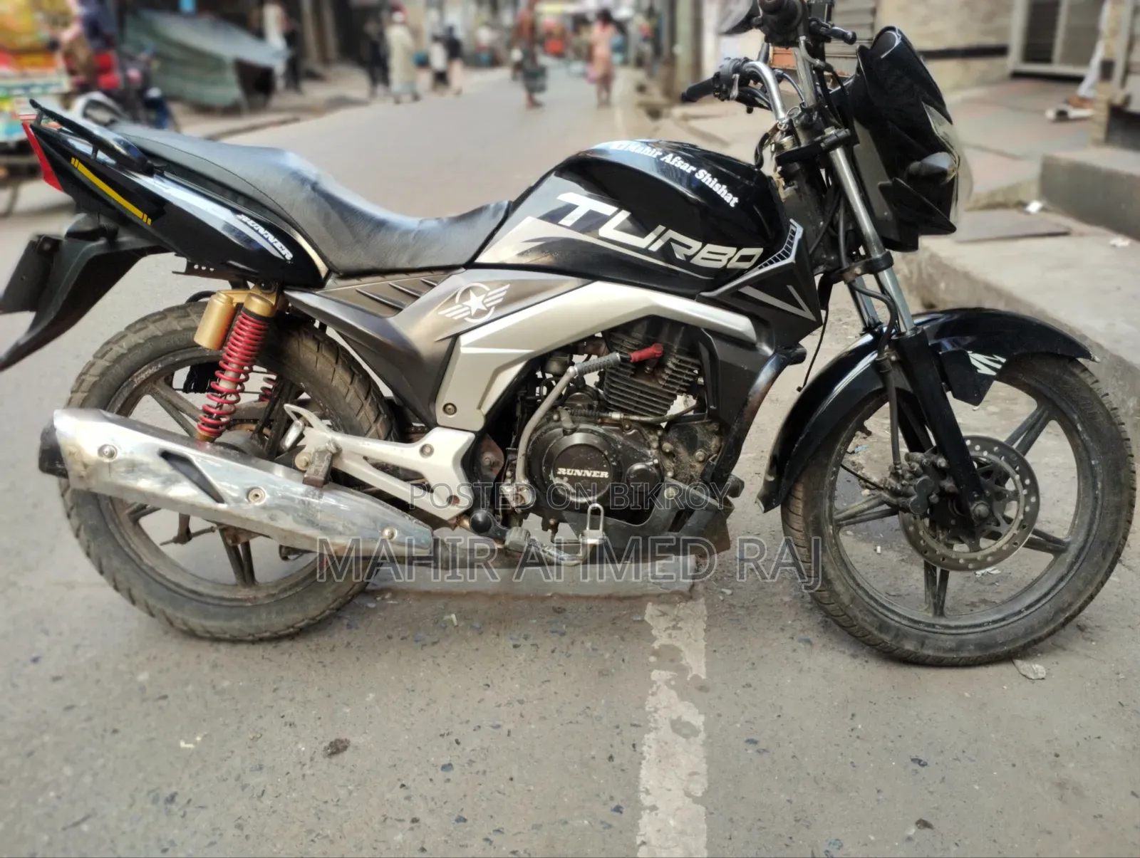 Runner Turbo 125 2021 Black