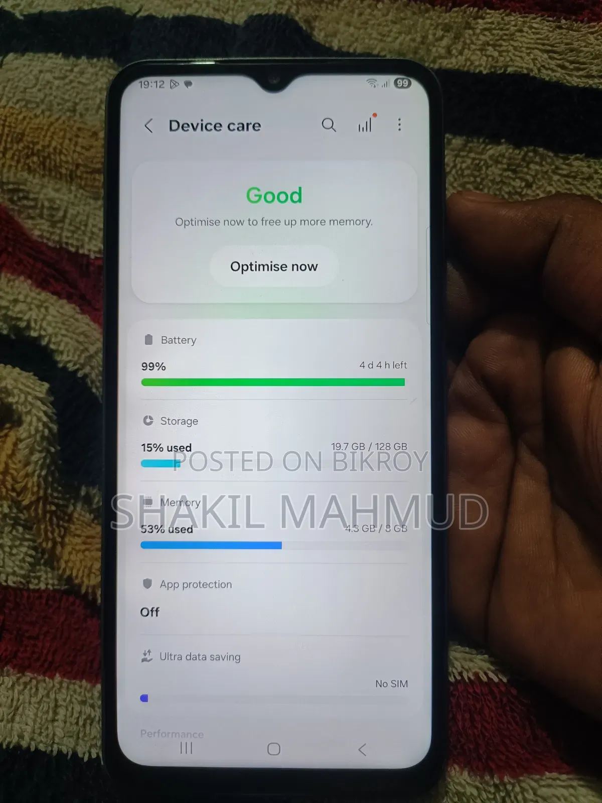 Samsung Galaxy M33 5G 128 GB Blue