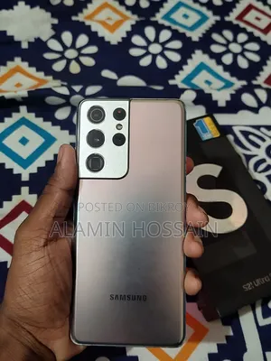 New Samsung Galaxy S21 Ultra 5G 256 GB Silver