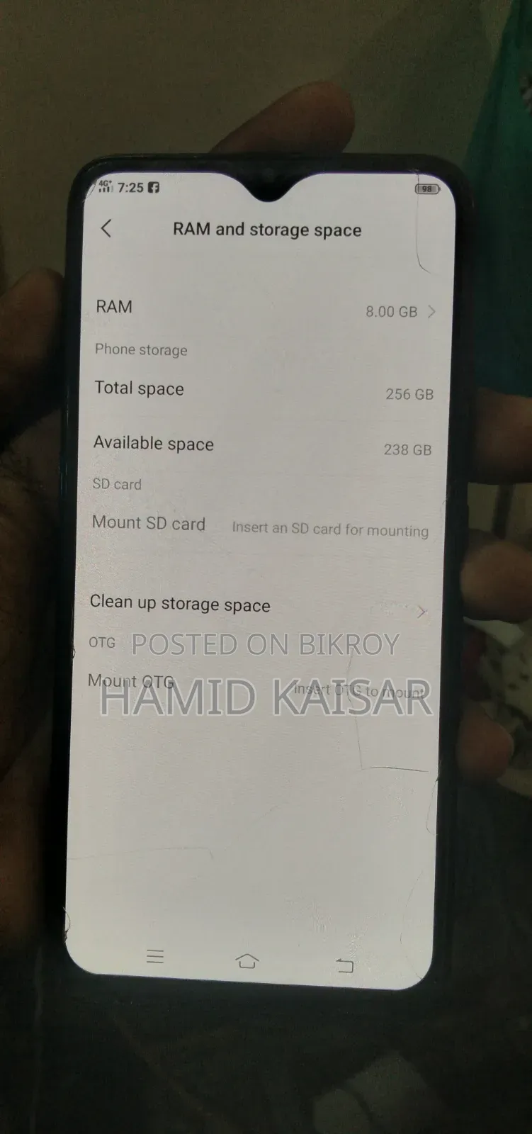 Vivo S1 Pro 256 GB Blue
