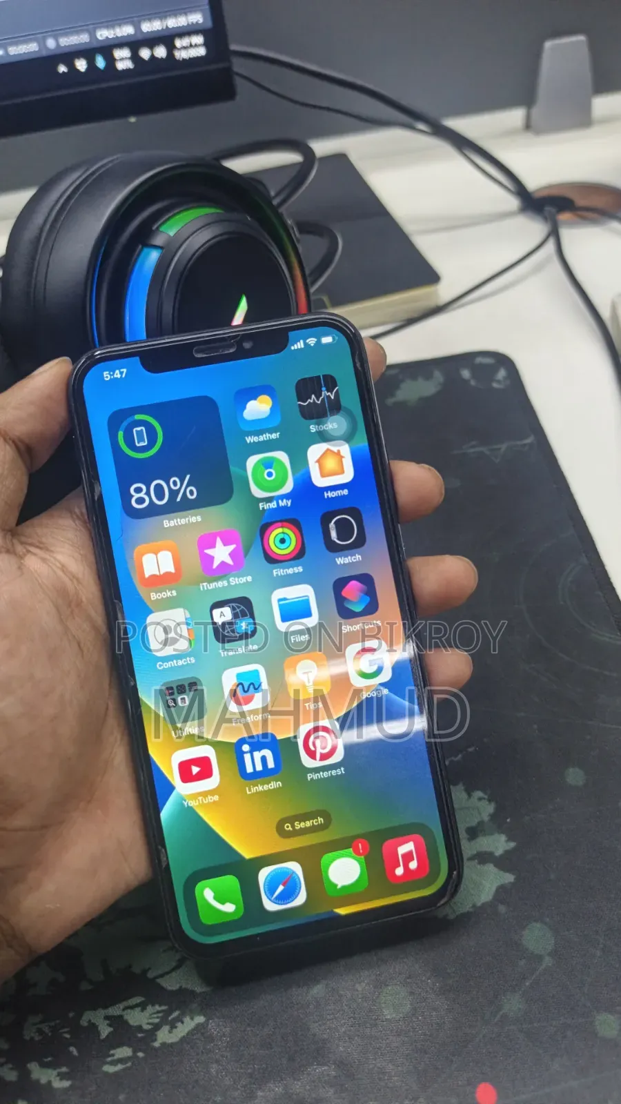 Apple iPhone X 256 GB Black