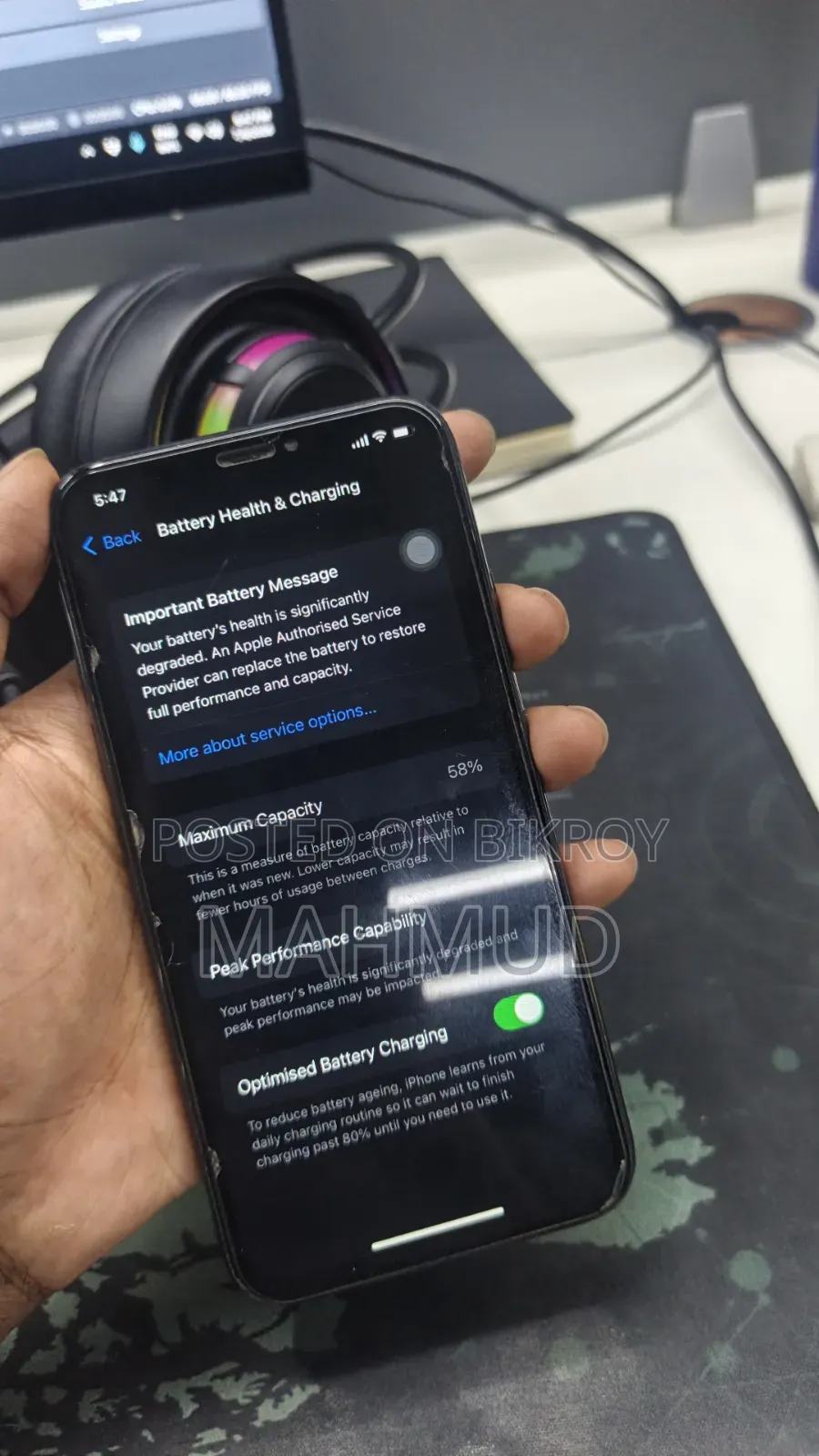 Apple iPhone X 256 GB Black