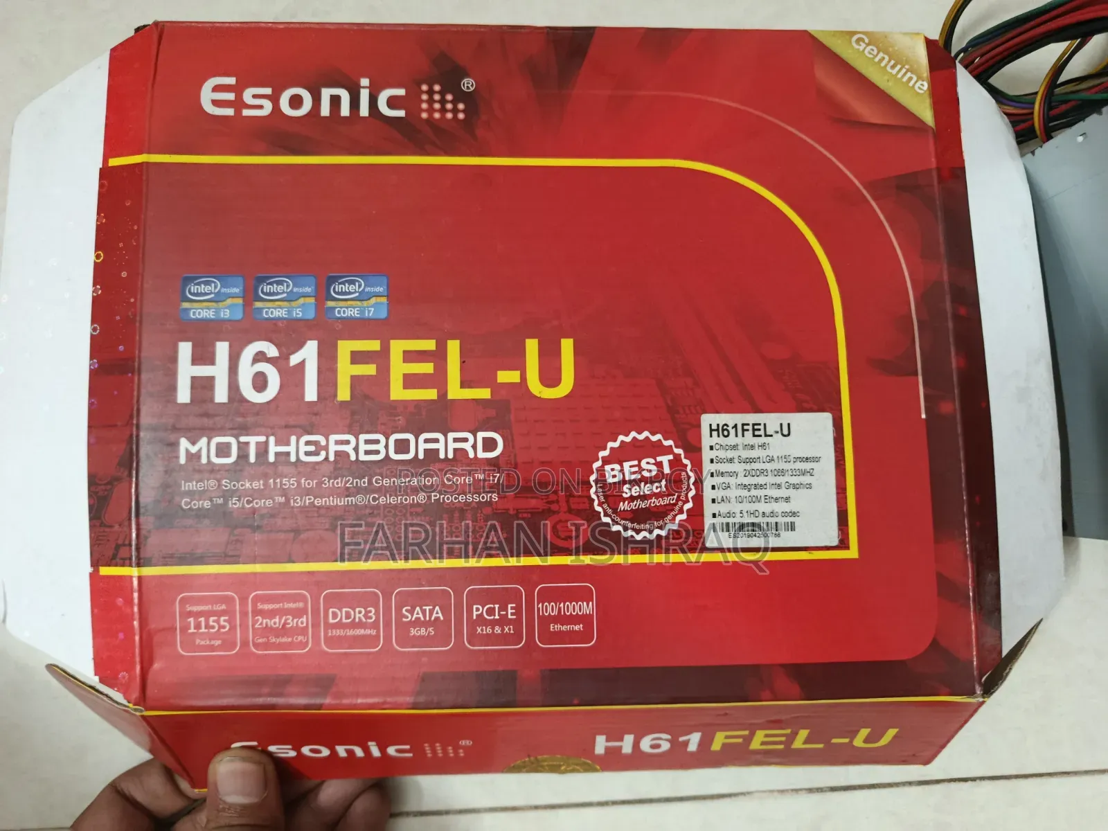 Esonic H61 Fel - U (মাদারবোর্ড)
