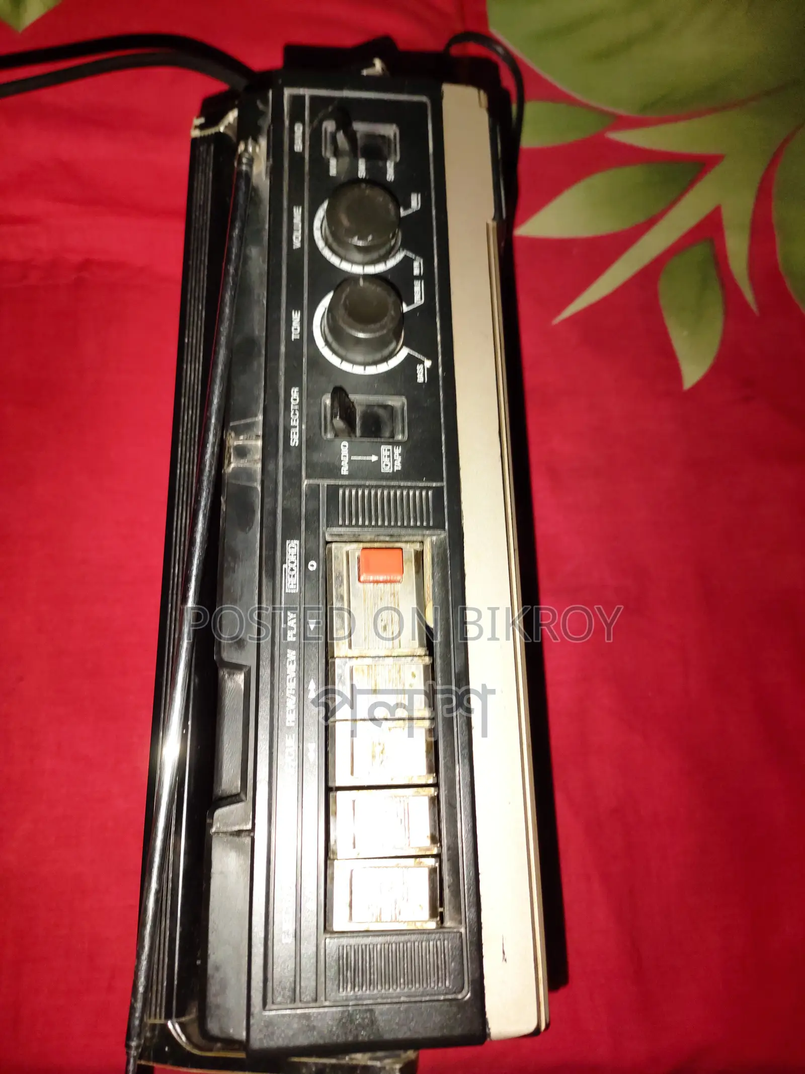 ন্যাশনাল প্যানাসনিক রেডিও ক্যাসেট প্লেয়ার